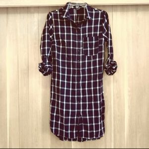 Atmosphere from Primark  Plaid Flannel Shirt Dress Size 14